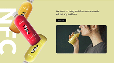 模板推薦 | 年輕跳躍的FUEL 主題，多角度展示、動效視覺一絕！
