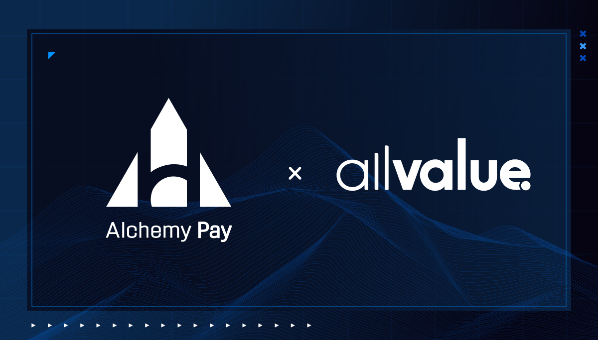 AllValue與Alchemy Pay達(dá)成合作，新增加密貨幣支付選項(xiàng)